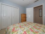 Guest Bedroom with Access to Shared Hall Bath at 46 Lagoon Road in Forest Beach